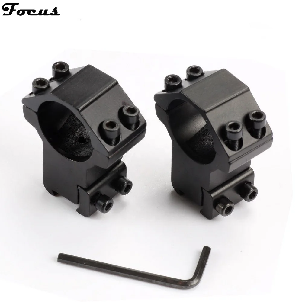 High Quality One Pair Two Pin 25.4mm Ring High Profile Scope Mount