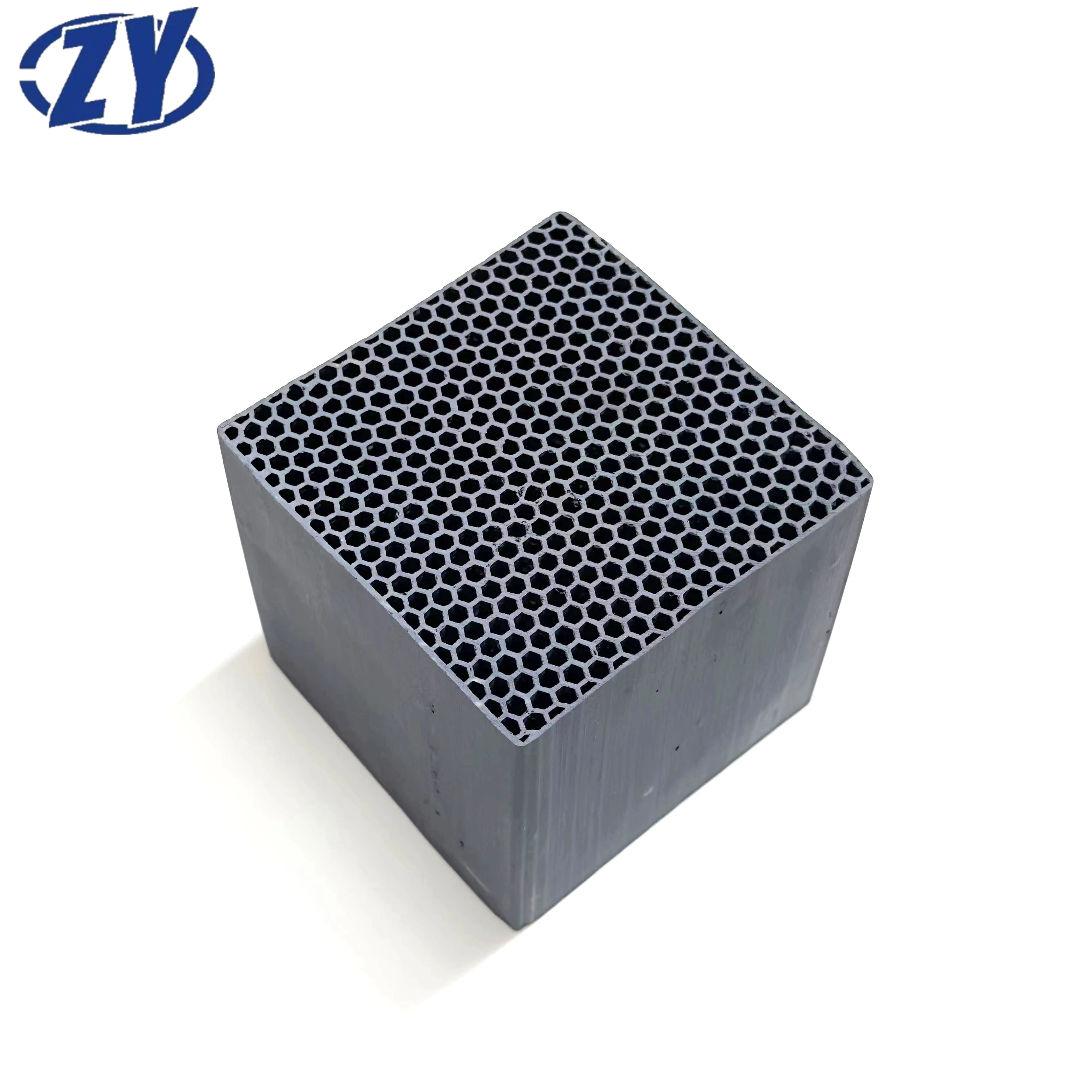 100*100 silicon carbide ceramic honeycomb catalyst carrier Silicon carbide honeycomb ceramics