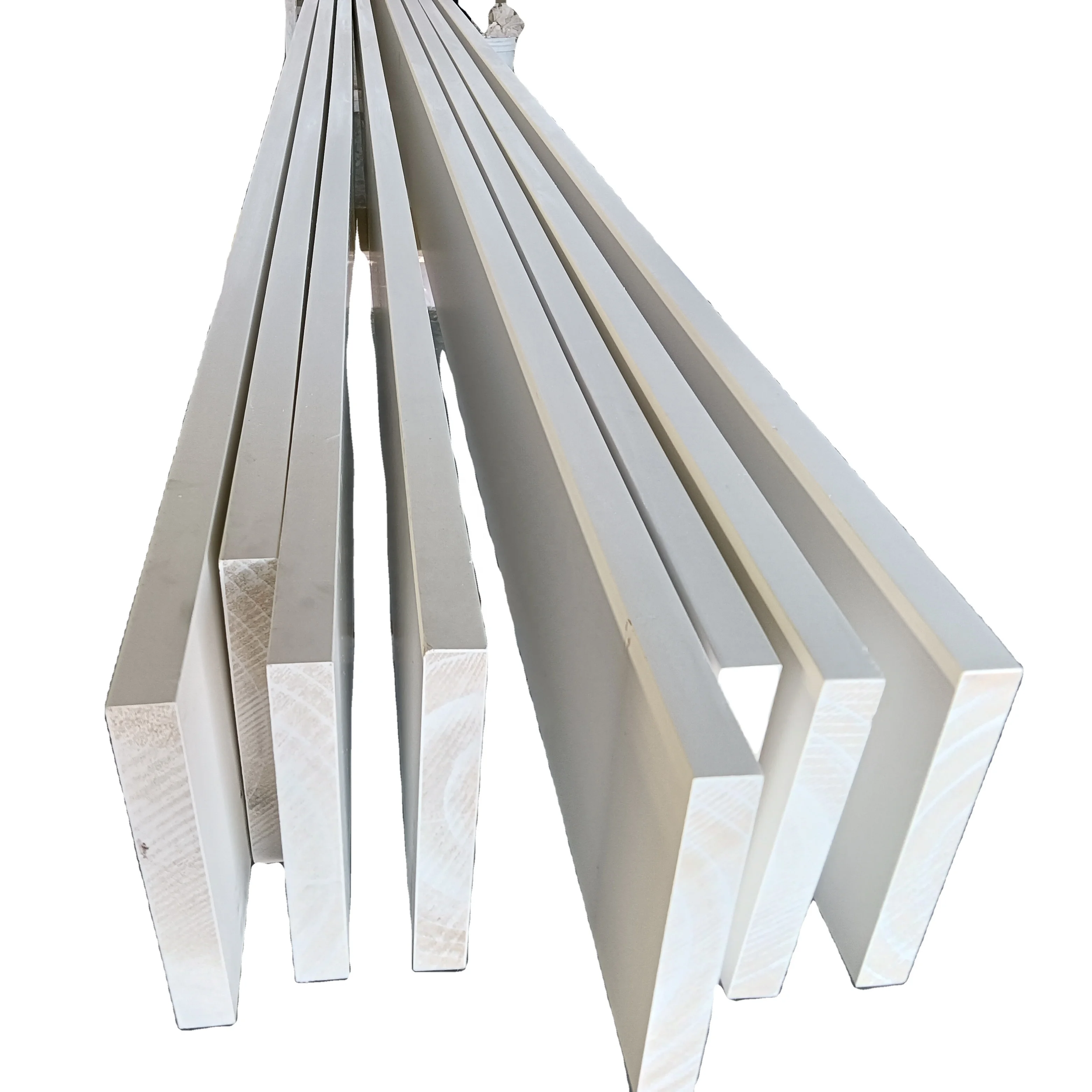 OEM/ODM White Primed Wall Trim Baseboards Skirting Boards Wood Mouldings