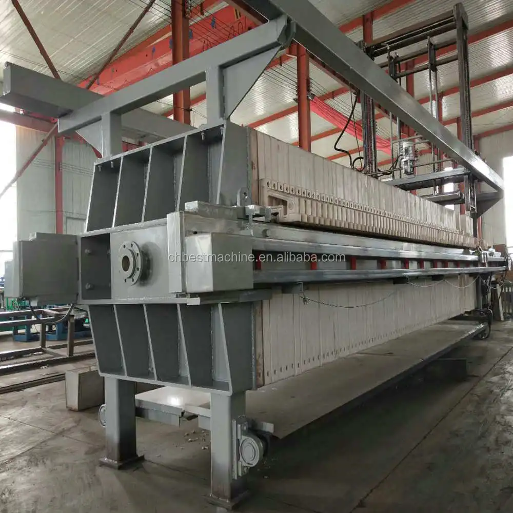 Фильтрующий пресс для очистки сточных вод типа камеры Pp