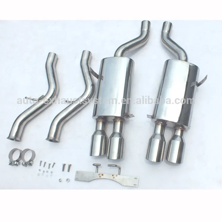 Китай оптовая продажа с фабрики купе Catback выхлопных глушители Quad Совет 3,5 дюймов советы