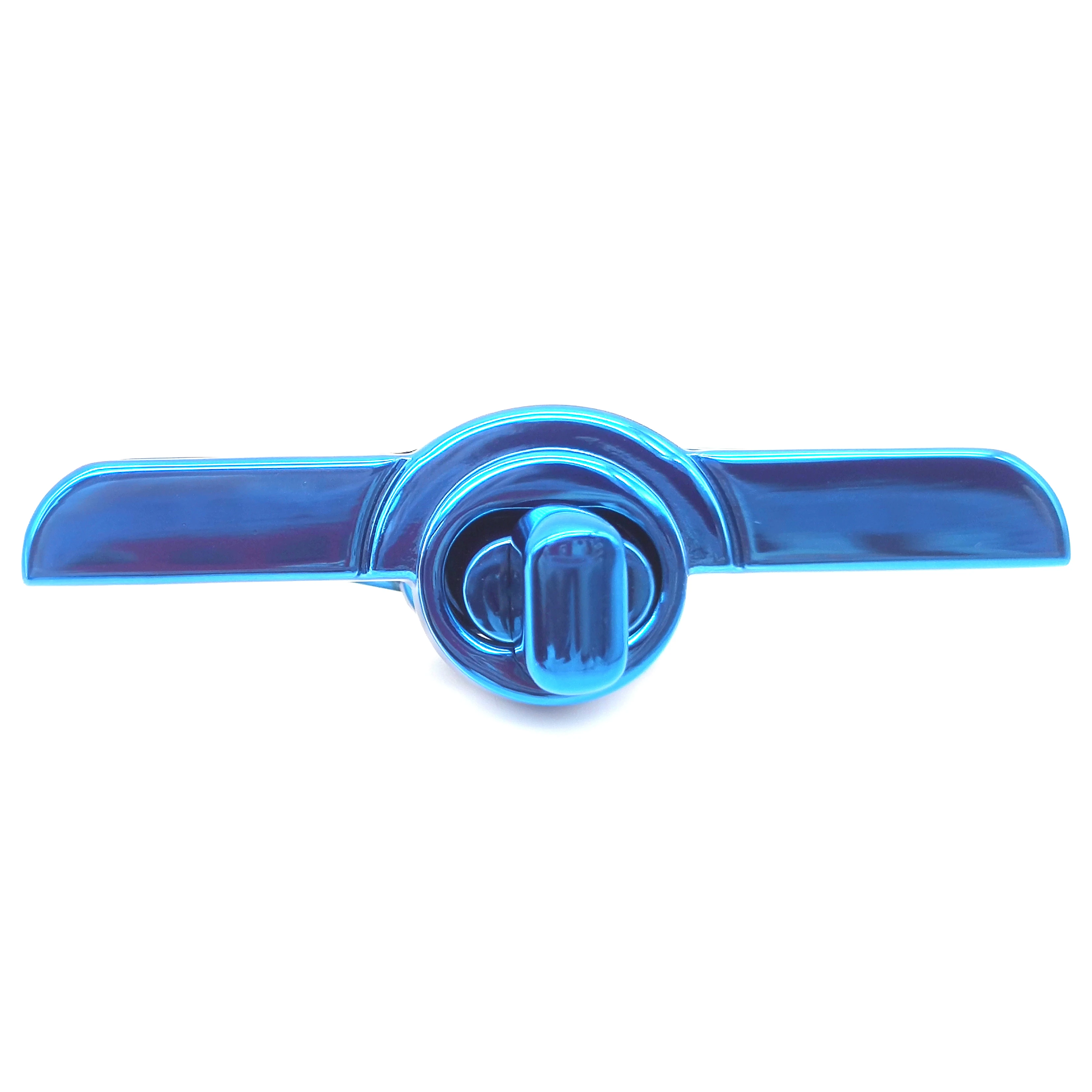 Fashionable Rectangle Long Bag Accessories Turn Lock twist Lock For Handbag Lock For Handbags