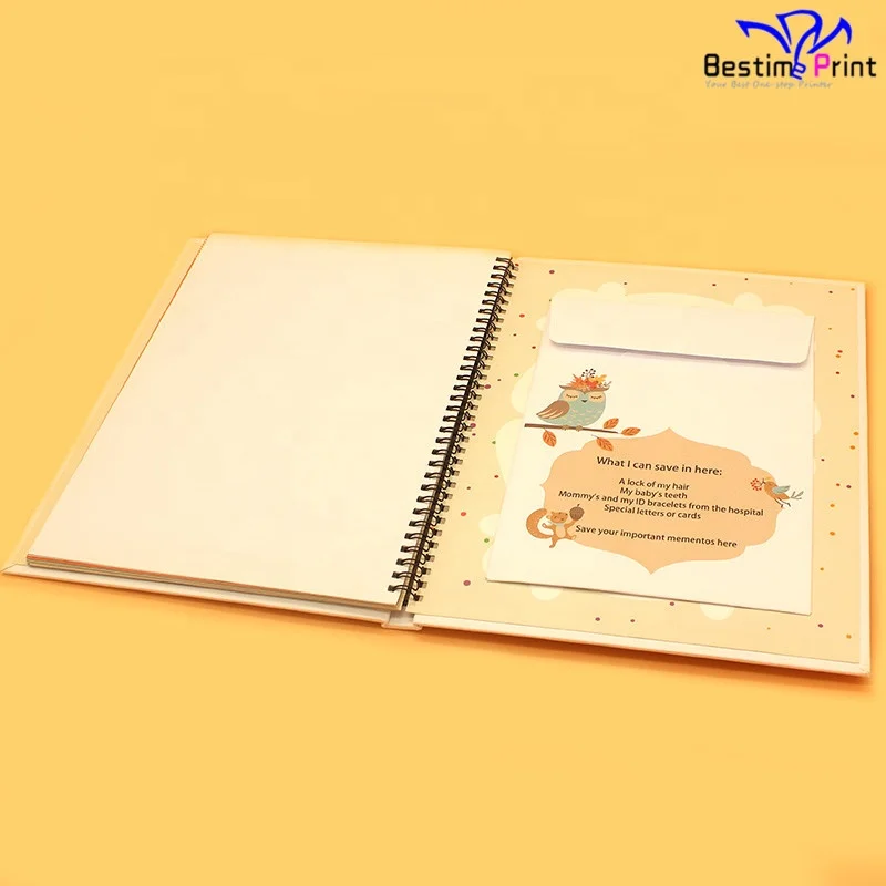 Wire-O Baby Memory Book Album First Year Baby Memory Book Custom Memory Book Baby