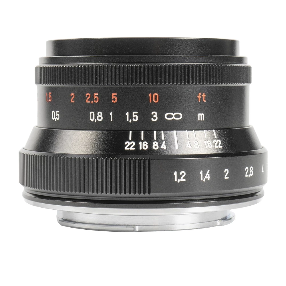 7artisans 35 мм F1.2 II APS-C стандартный объектив с фиксированным фокусным расстоянием совместим при доставке службой E/FX/EOS-M/M43-Mount Sony A6600 A6500 A6400