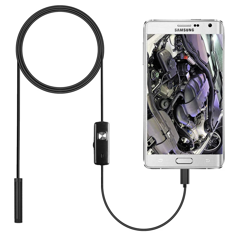 1200P/720P USB эндоскоп мини провода endoscop камера 360 ip67 водонепроницаемая эндоскопическая камера с 6 светодиодными лампами