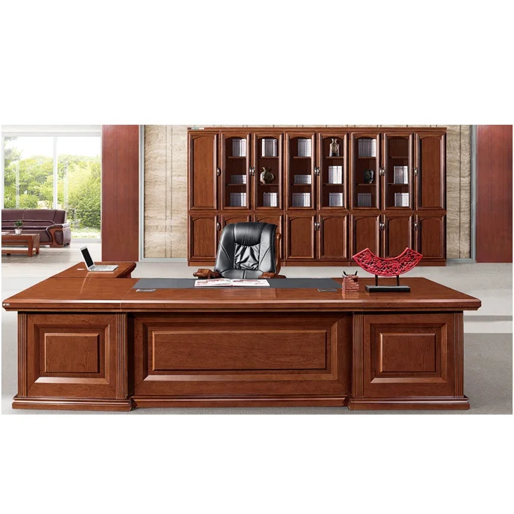 Classical Office Executive Desk/MDF Office Boss Table