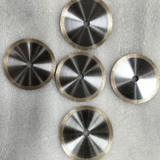 80*0.6*5*10mm  continuous rim  thin diamond blade to cut 2 mm thick Aluminum Oxide ceramic  porcelain tiles