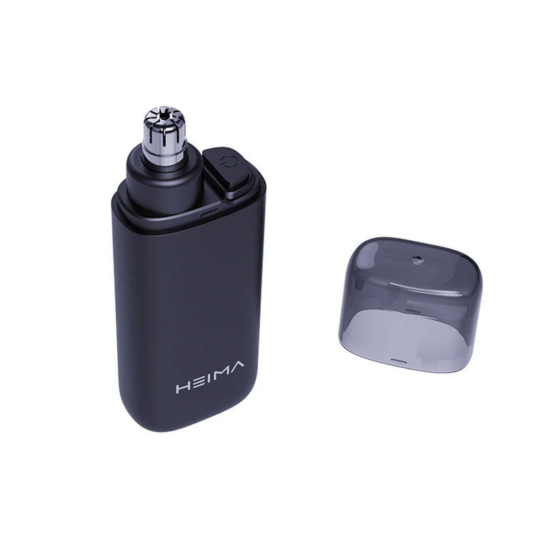 Low minimum order quantity superior quality usb rechargeable painless electric nose hair trimmer for man