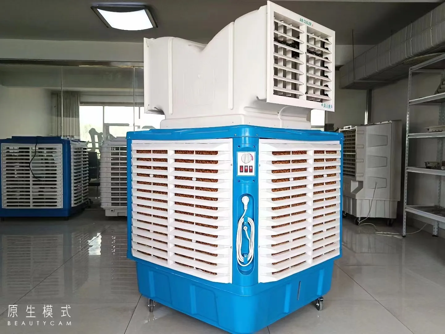 380V Desert  Air Cooler  Industrial Air Conditioner Wall Mounted  Water Cooler Fan