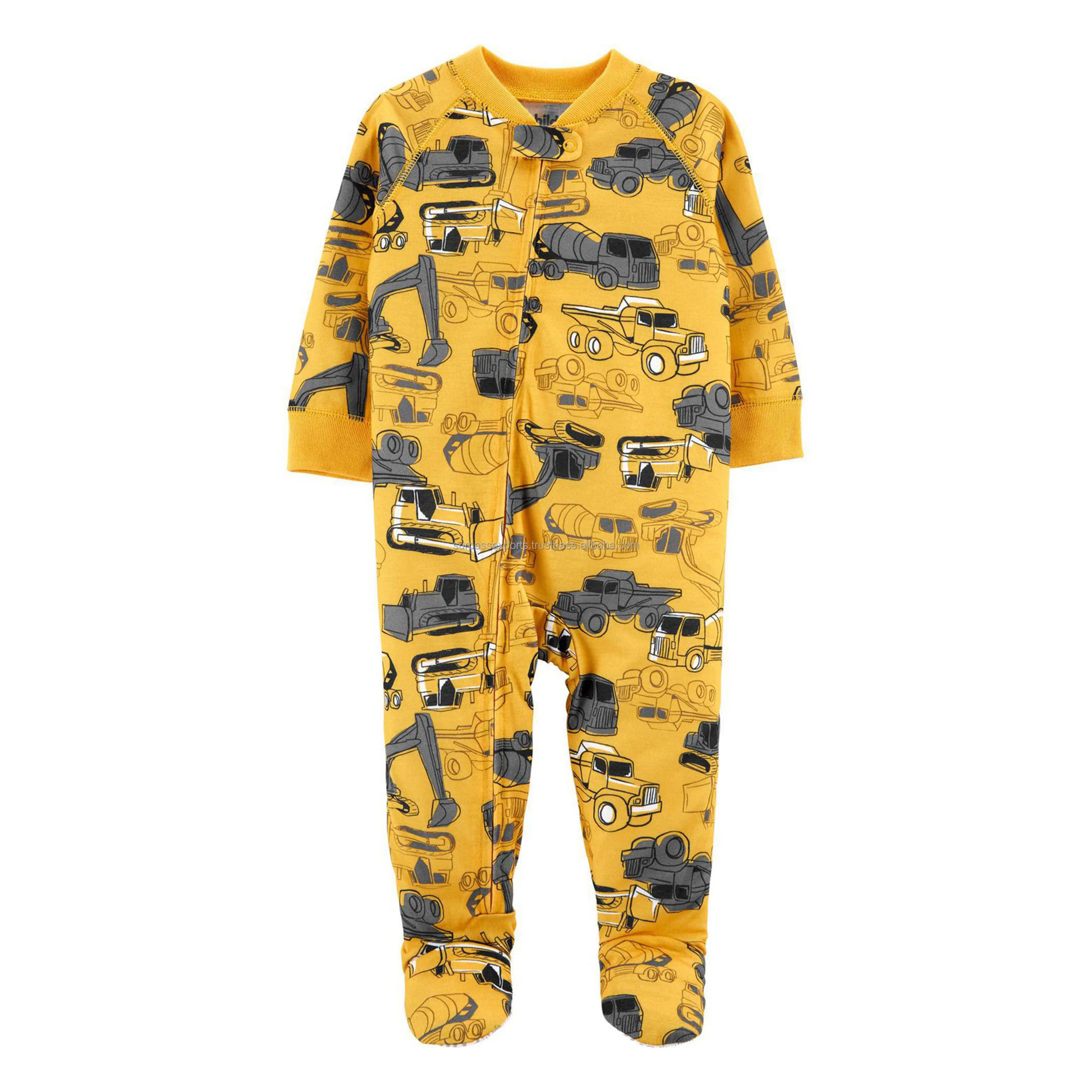 Wholesale Supply Kids Apparel Baby Girls Rompers Set for Daily Life Use Night Dress for Export from India Baby Grows Set