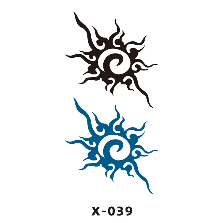 Tattoo Sticker Waterproof for Men Women Body Art Personality Cool Butterfly Arm Thigh Pattern Temporary Tattoo