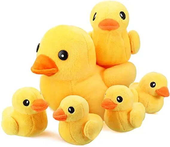 Lovely Stuffed Cute Animal Customized Design Animal duck Soft Plush Toy Mascot Children Toy  BSCI SEDEX ISO9001