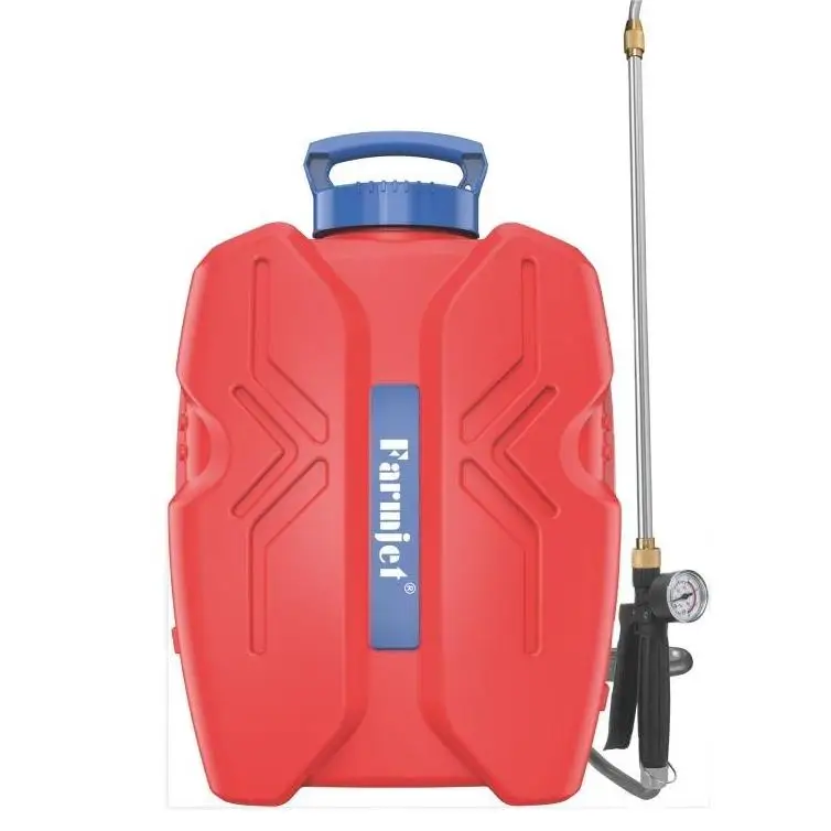 Farmjet 16L/20L rechargeable sprayer Nano spray nozzle added stirring function red knapsack electric sprayer