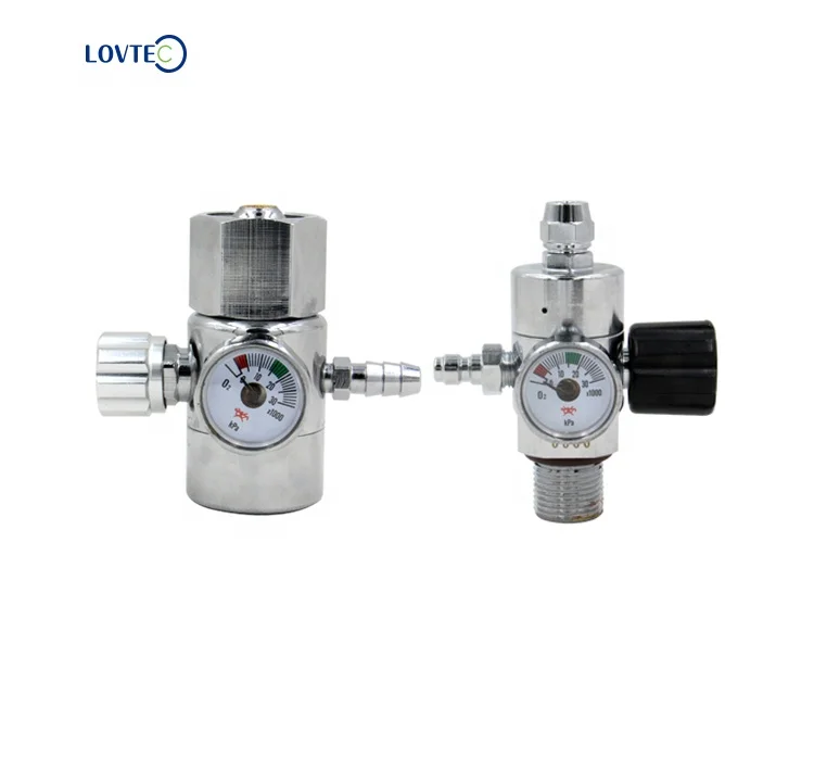 Lovtec Factory Direct Sale Oxygen-Regulator-Price industrial medical oxygen constant pressure valve for oxygen cylinder tank