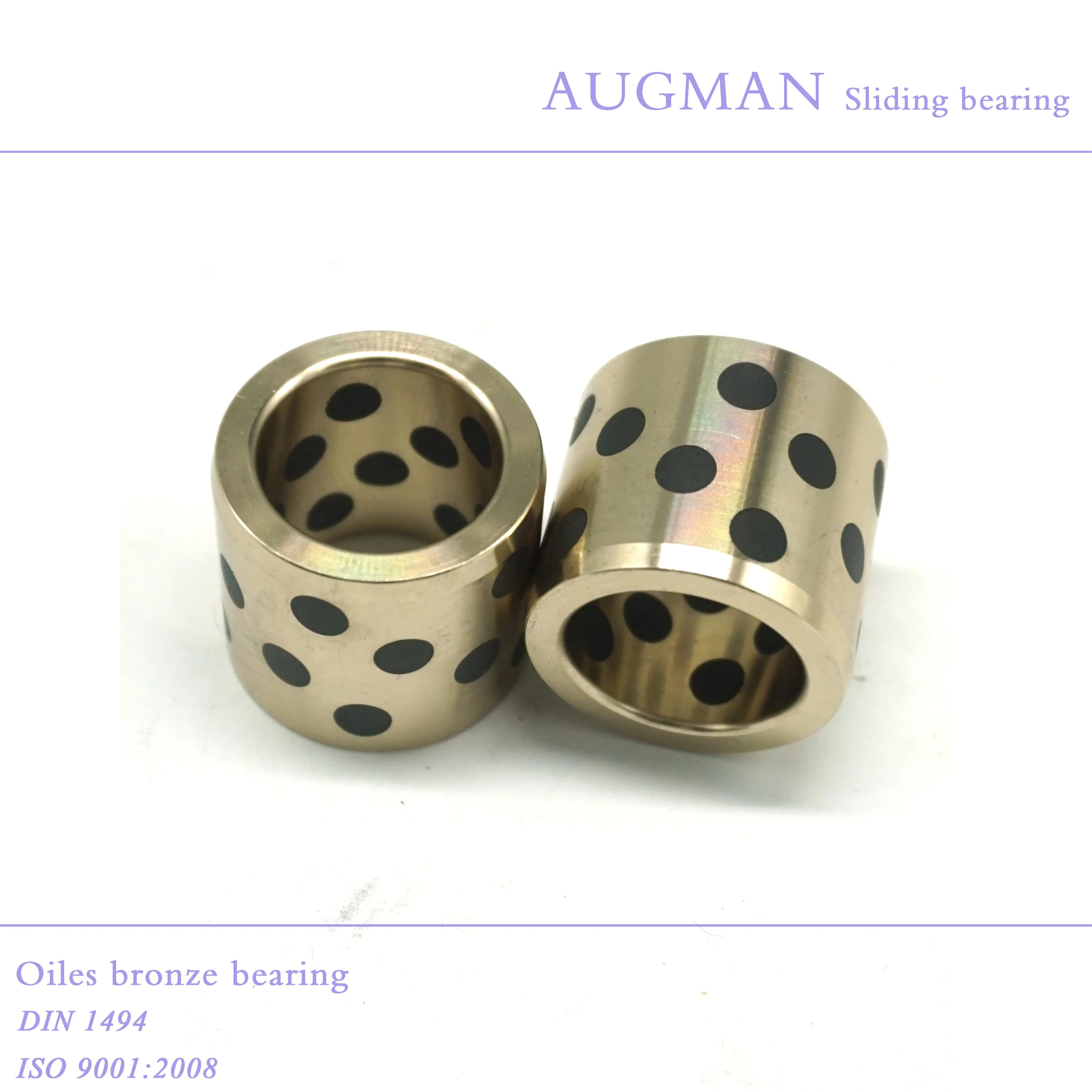 supply all kinds of self-lubricating copper brass oilless bearing bronze bushing