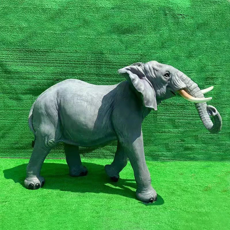 high quality elephant outdoor garden multipurpose custom logo bronze animal sculpture