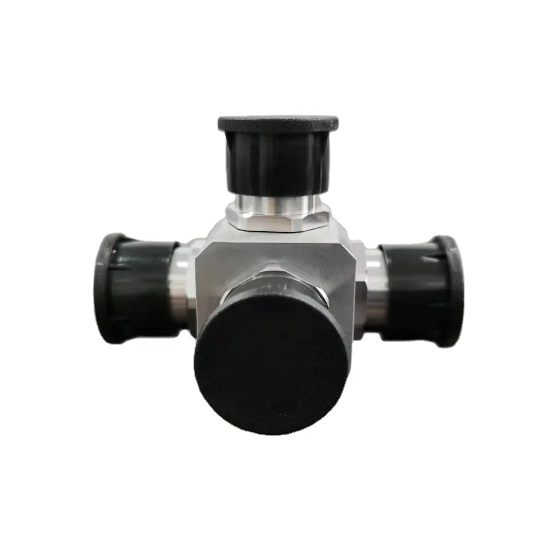 4.3-10 SMA-Female Aluminum Alloy Rf Signal 4way Catv Power Splitter Divide