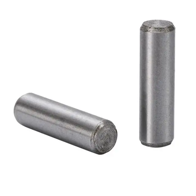 Aluminum Cylindrical Pins Grooved Pin Shaft Flat Head With Hole Cylindrical Pin