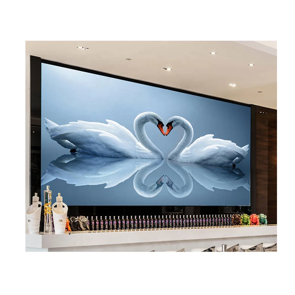 ultra slim display screens smd 10ft x 12ft led screen wall fixed seamless led video wall1.5 pixel 2k 4k 16:9 video panel led