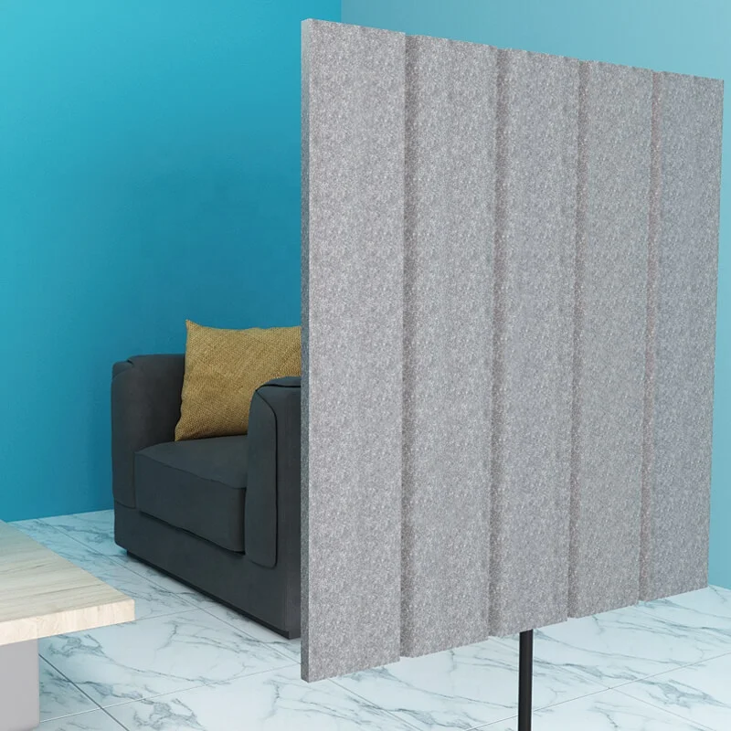 Mobile Acoustic Screen Office Privacy Screen Freestanding Acoustic Room Divider Acoustic Movable Wall