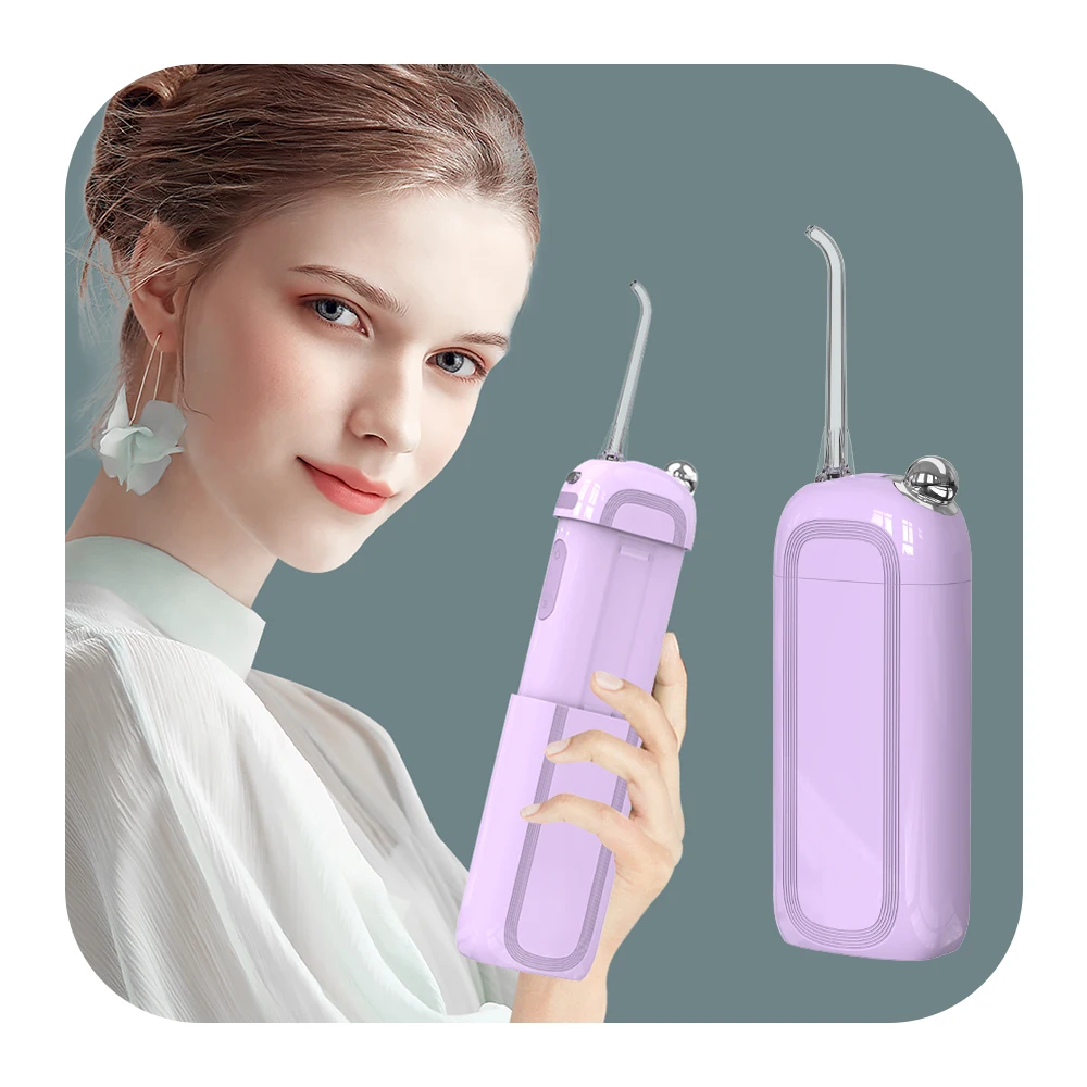 2023 Christmas gift mini portable color custom logo water flosser oral irrigator for lovers & children use