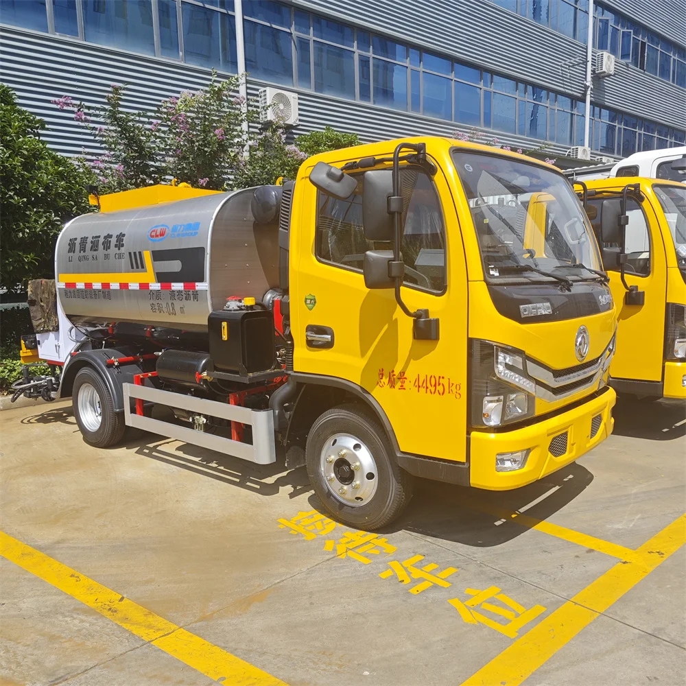 0.8 m3 Factory Automation Emulsion Spray Coating Machine Bitumen Asphalt Sprayer