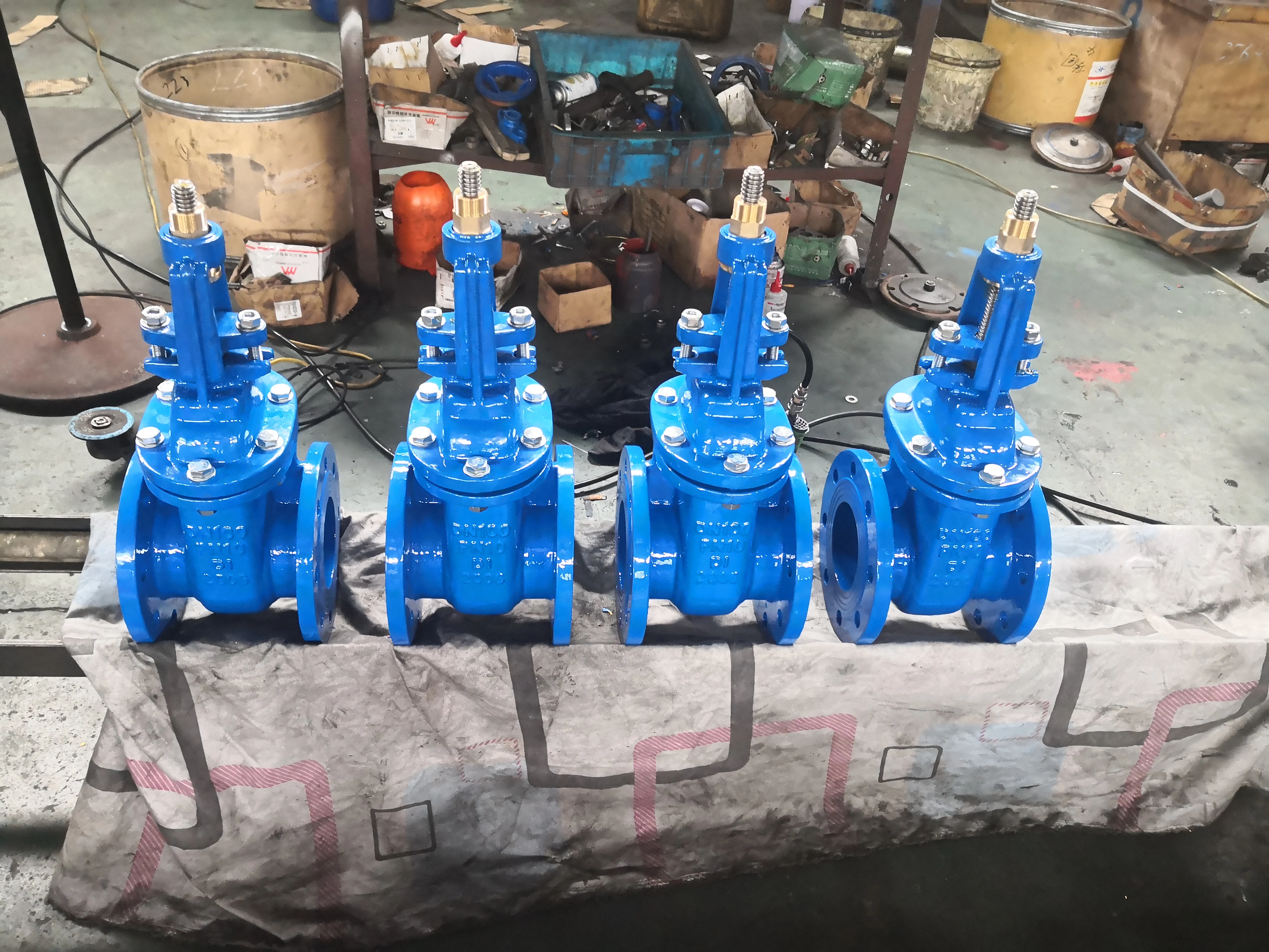 
DIN3352 Resilient Seat Gate Valve Non-Rising Stem PN10/16 