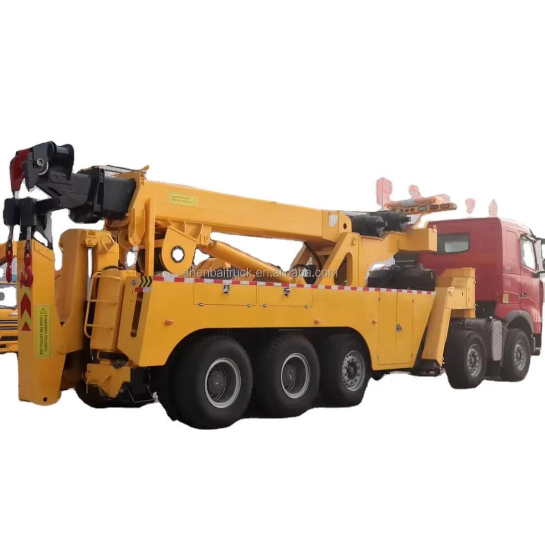 Factory Price 8x4 Sinotruk Howo Emergency Wrecker Tow Truck 30Ton 50Ton 60Ton Wheel Lift 360 Rotator Towing Wrecker