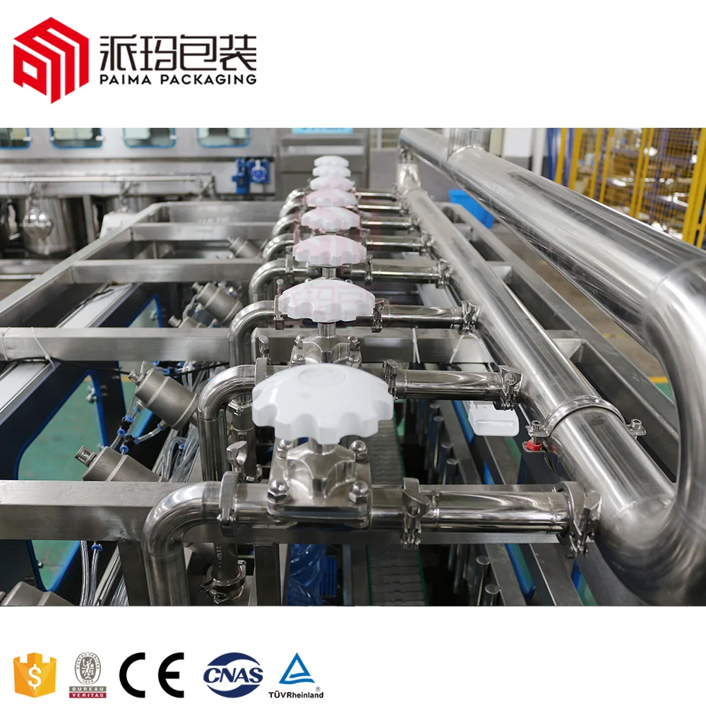 Factory wholesale 19L 20L 20 Liter Water Bottled 5Gallon Barrel Bucket Jar Five 5 gallon filling machine