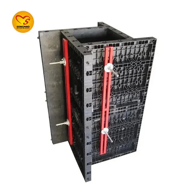 China Plastic  Formwork System Tecon Building Panels Accessories for Wall Slab Column