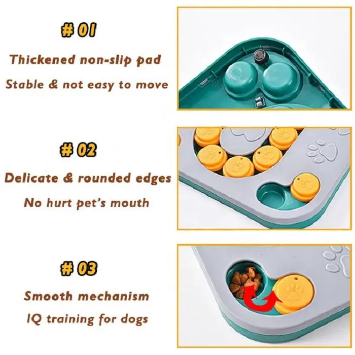 Factory Direct Treat Dispenser Pet Toy Activity Iq Training Interactive Puzzle Dog Toy