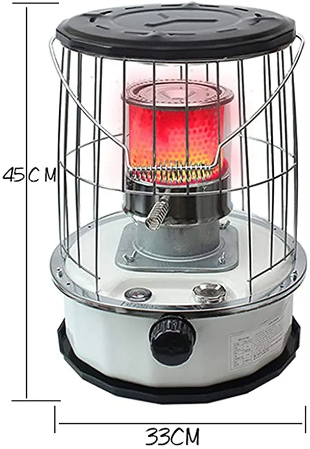 OEM Kerosene  Heater, For Indoor Camping, Lightweight Portable Stainless Steel Oil Heater Glass Burner For Outdoor Patio Refine