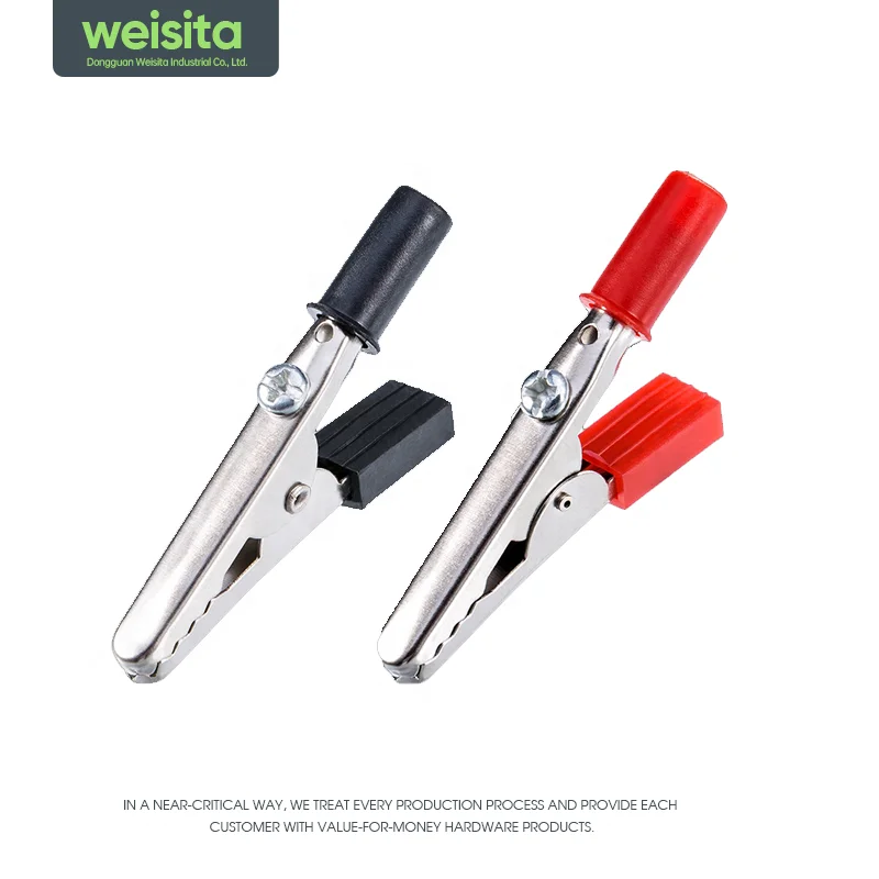 In 2020, the new metal crocodile clip electronic test mold has a full range of specifications to support custom OEM.