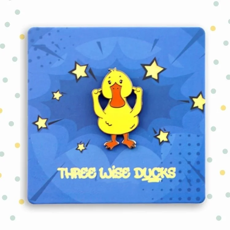 Westar China Kunshan Manufacturer Women Mens Custom Metal Flower Soft Hard Enamel Badge Lapels Pins with Paper Cards