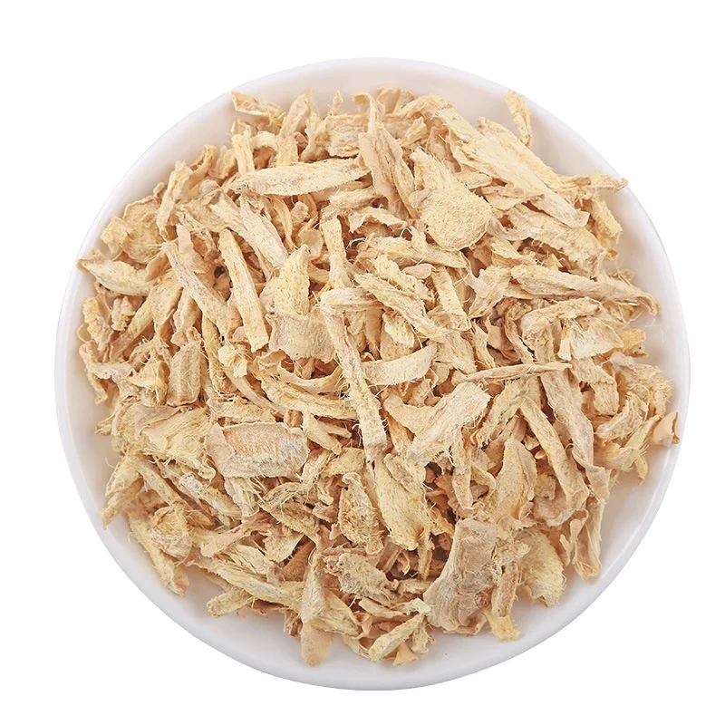 Wholesale 100% nature China dried ginger slices instant dry ginger tea roots powder and dehydrated ginger shots granules strips
