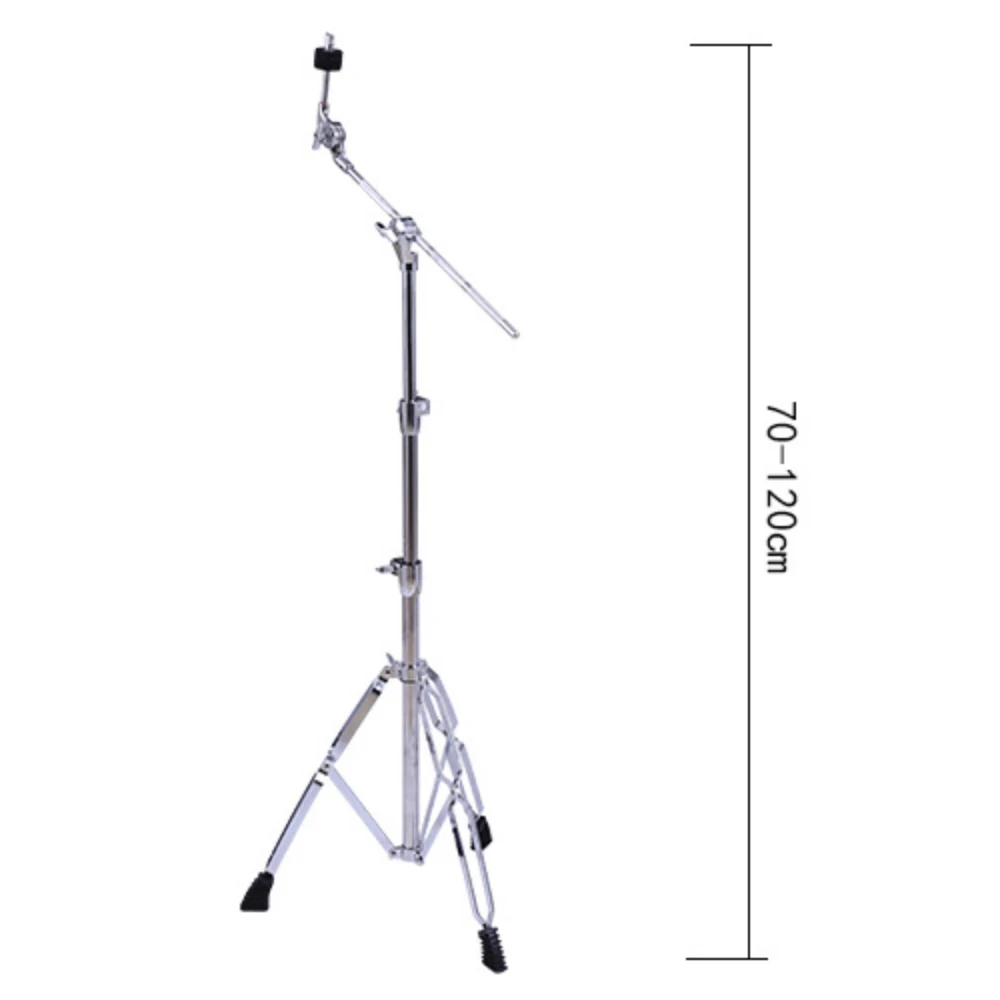 New High Quality Instrument Adjustable Chrome Color Music Drum Cymbal Stand