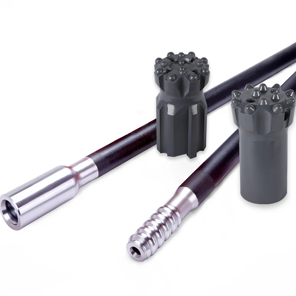China mining drifter drill rod for hard rock drilling