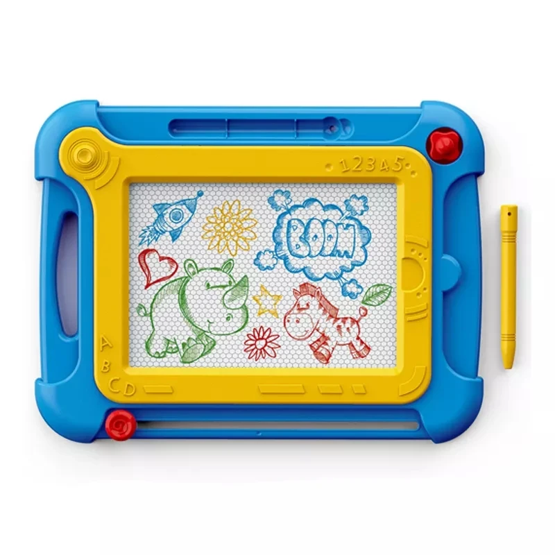 Educational toys graffiti color DIY magnetic writing erasable magnetic drawing boards for kids preschool