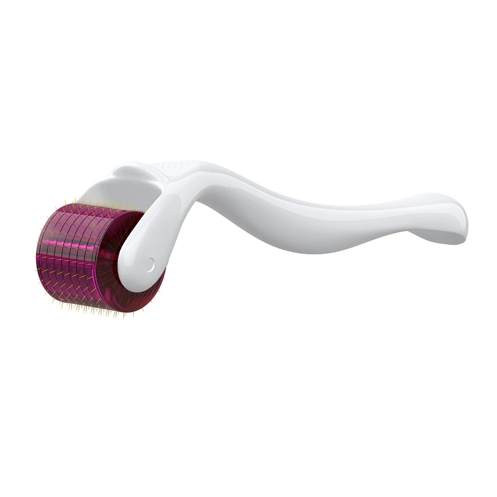 2020 HOT titanium 1mm 1.5mm needle photon derma stamp rolling led face beauty roller 200 dermaroller for facial treatment