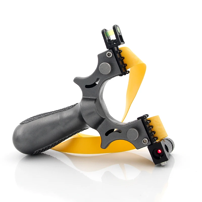 
 Professional Outdoor Hunting Stainless Steel Slingshot With Rubber Band Hunting Powerful Slingshot Customize Oem Style  