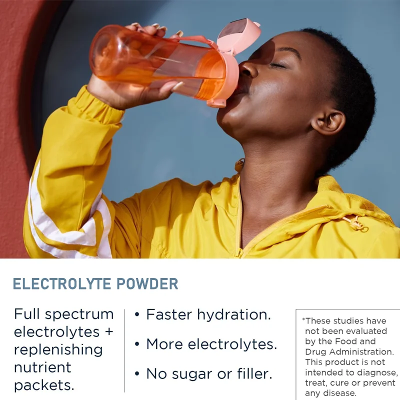 ODM&OEM Private Label Sugar Free nutrition Electrolytes Powder Rainbow Sherbet Recovery Drink Electrolyte Powder energy drink