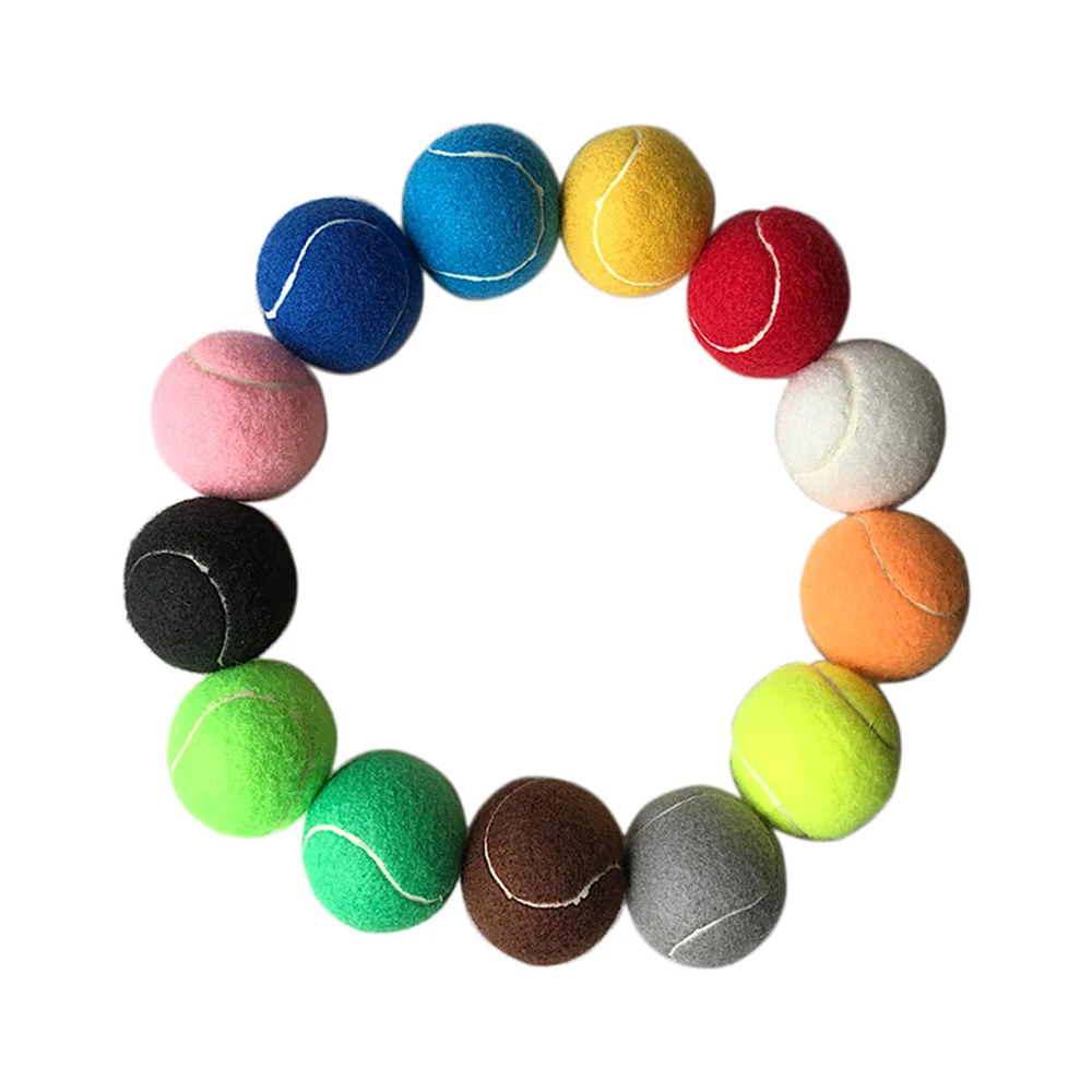 Manufacturer Supply! Yellow High Quality Tennis Balls Regular Duty Felt Pressurized Tennis Balls