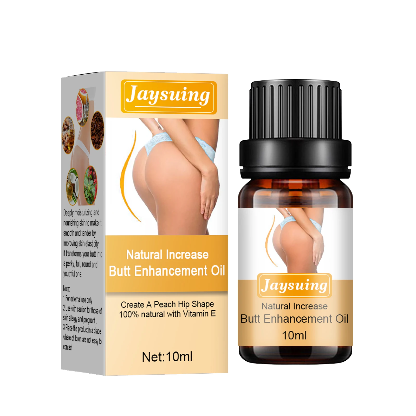 Factory Wholesale herbal Butt Enlargement Oil No Side Effects Enlargement Hip Up firming buttock enlarging oil