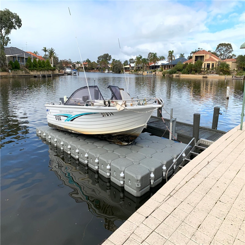 Floating Dock Ramps China Wholesale Jet Ski Dock with Roller cube