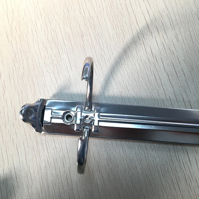 A4 размер позвоночника папка для документов 3 отверстия Пирамида Новый Дизайн Металл Листовой кольцах