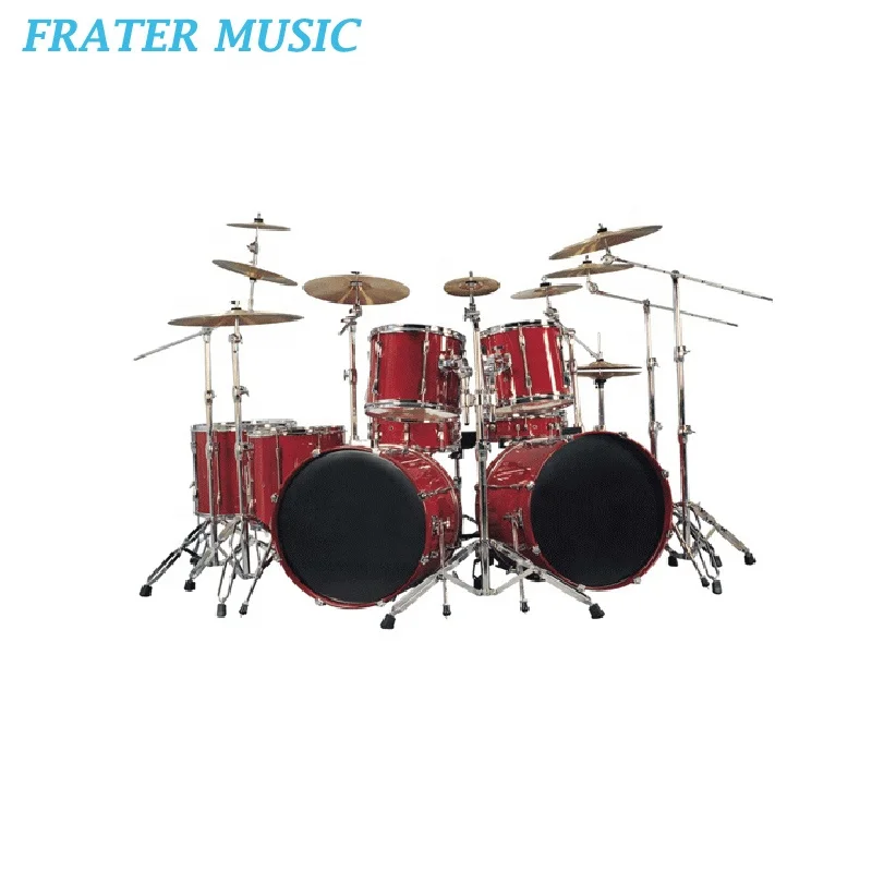 High Grade 8-pc Drum Set with Birch shell (J-DK-005)