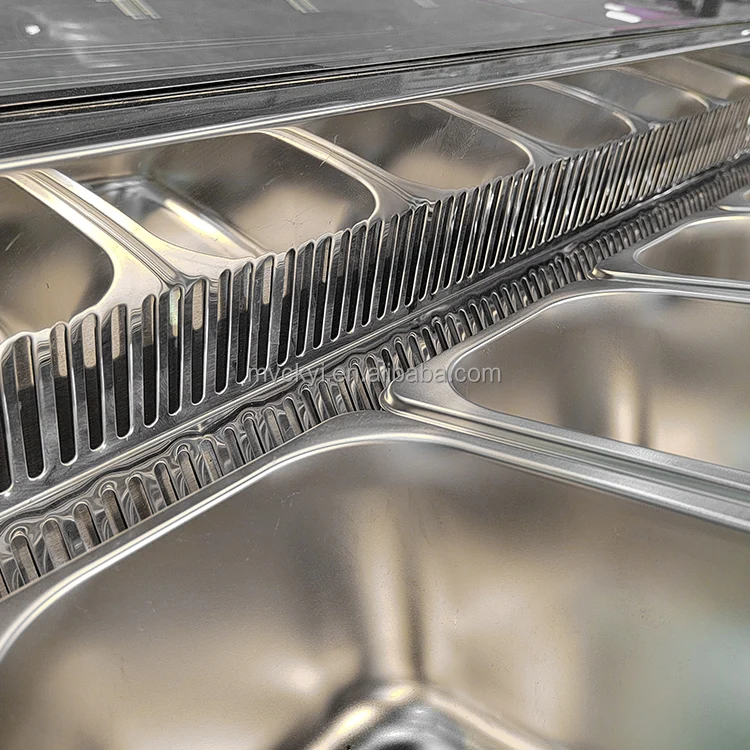 Mvckyi Ice Cream Display Freezer Gelato Display Gelato Showcase Air cooling Gelato hard ice cream showcase display