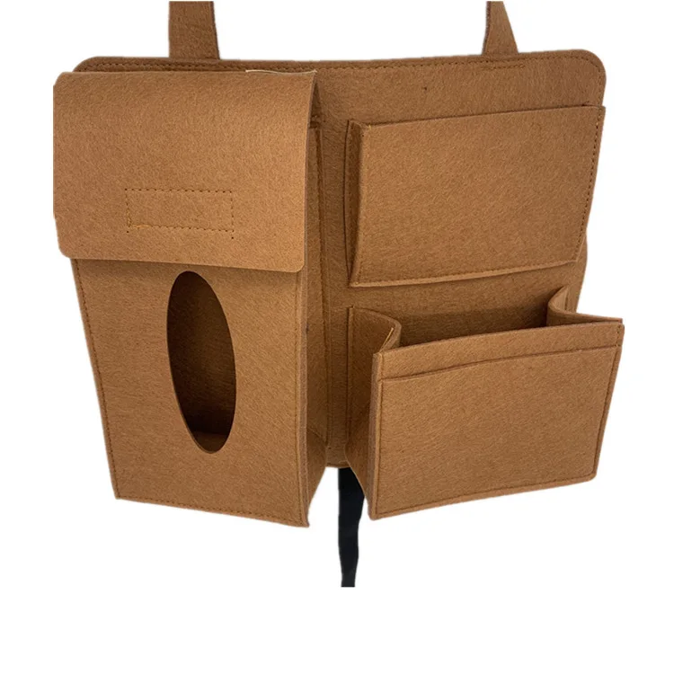 Car multi-function CD clip sunvisor receiving car paper towel drawing card clip storage bag felt storage box