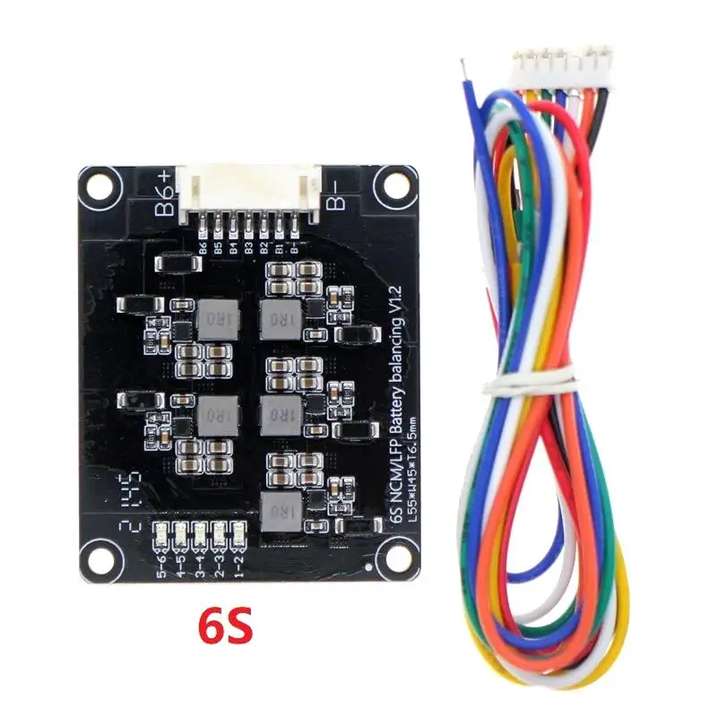active 1.2A 2S to 17S compatible smart balancer 12V 24V 36V 48V Lithium equalizer 1.2A High Current Equalizer Module