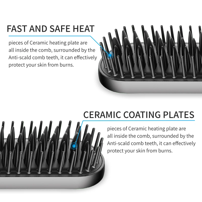 Hot new product cordless hairdresser multifunctional hair straightener